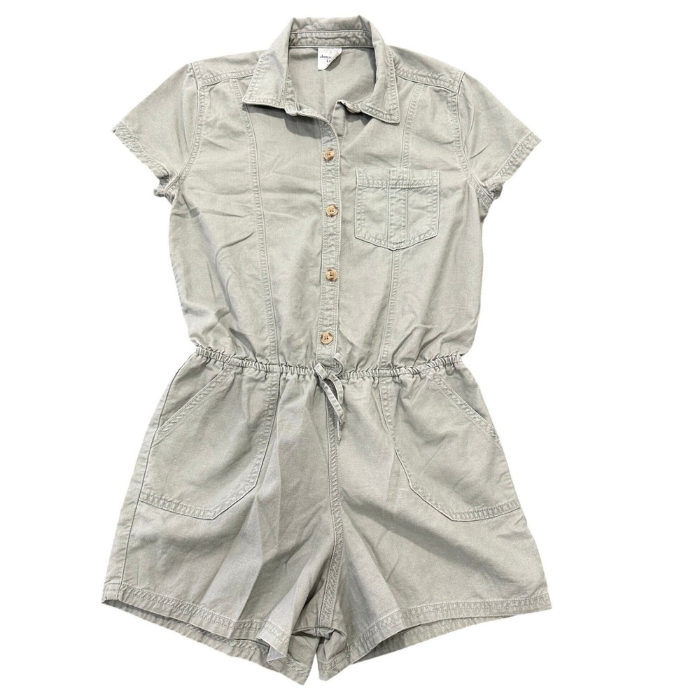 Abercrombie Kids girls size 13/14 Jumpsuit Green - Picture 1 of 9